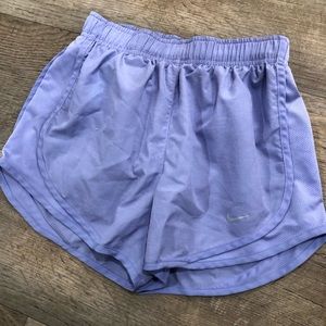 Lavender Nike shorts
